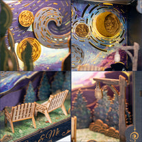 You & Me We Got This - Starry Night Theme - Personalized DIY Book Nook Kit
