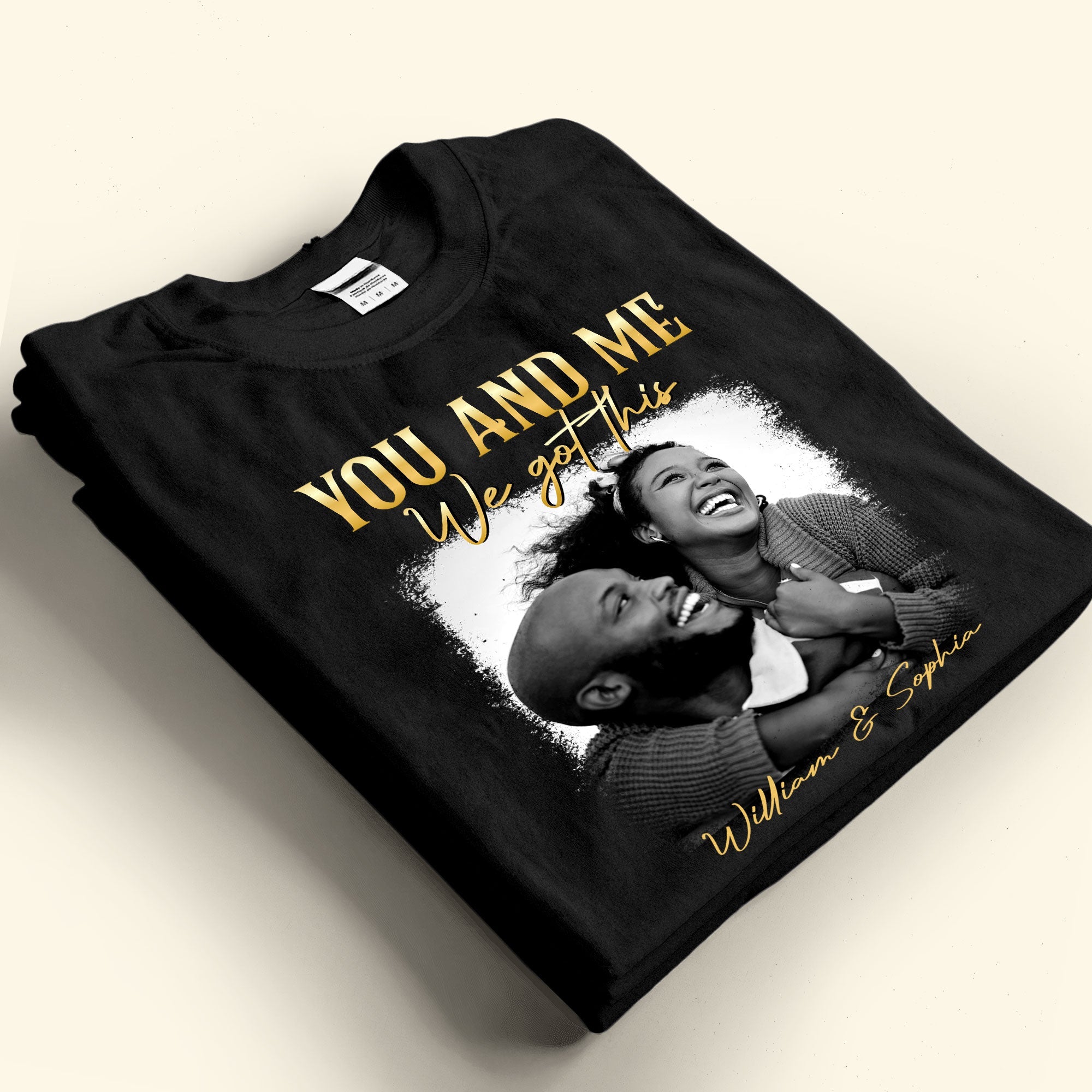 You & Me We Got This Vintage 90s - Personalized Photo Shirt