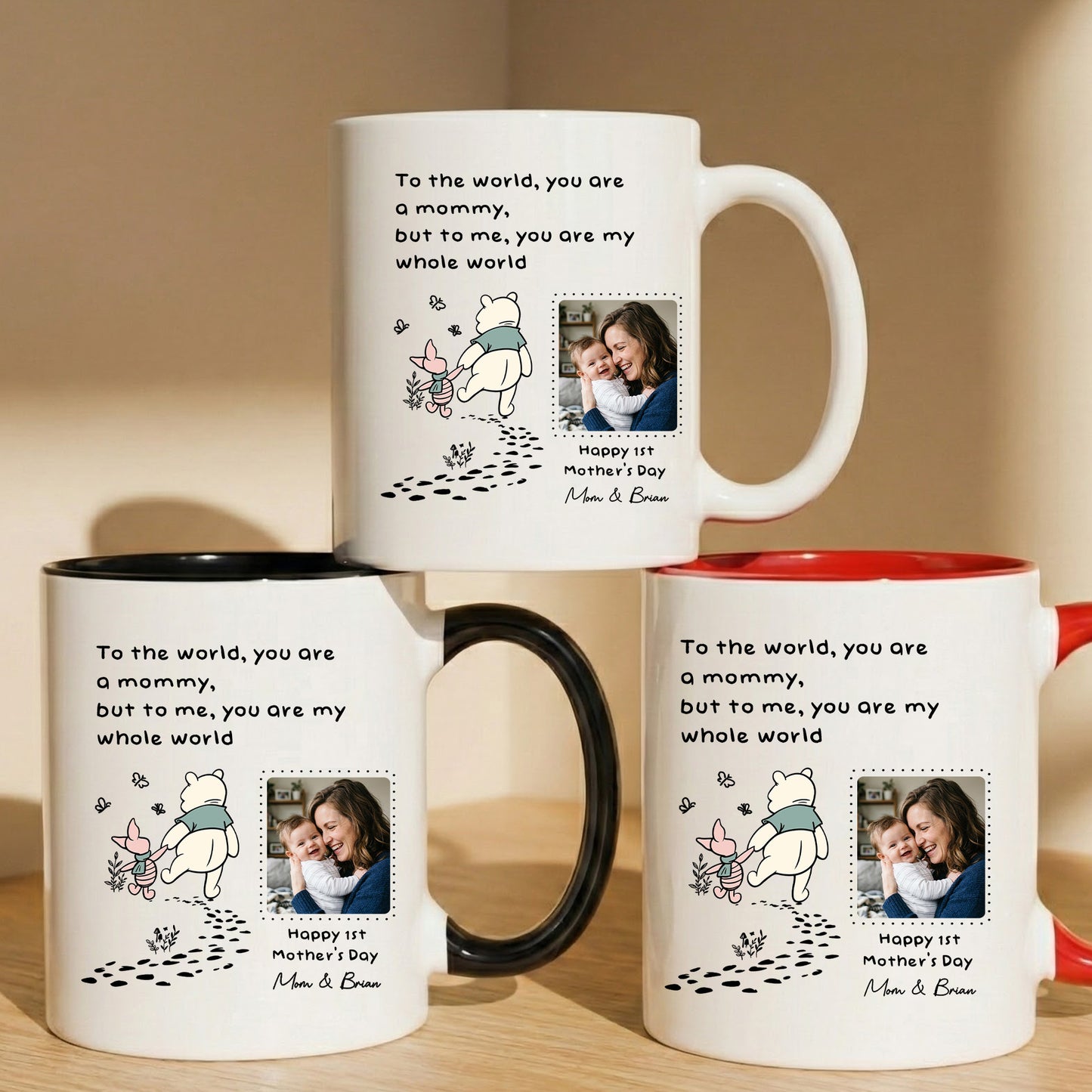 You-Are-My-Whole-World-1st-Mother's-Day-Gift-For-New-Mom-Personalized-Mug-3