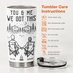 You-&-Me-We-Got-This-Couple-Sitting-Line-Art-Anniversary-Gifts-For-Men-Women-Personalized-Tumbler-Cup-5