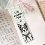 You-Pawsed-Here-Custom-Pet-Portrait-Watercolor-Art-Christmas-Gift-Custom-Bookmark