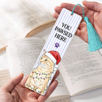You-Pawsed-Here-Custom-Pet-Portrait-Watercolor-Art-Christmas-Gift-Custom-Bookmark