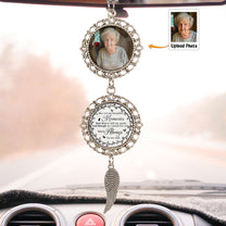 You're Always At My Side - Personalized Car Photo Ornament