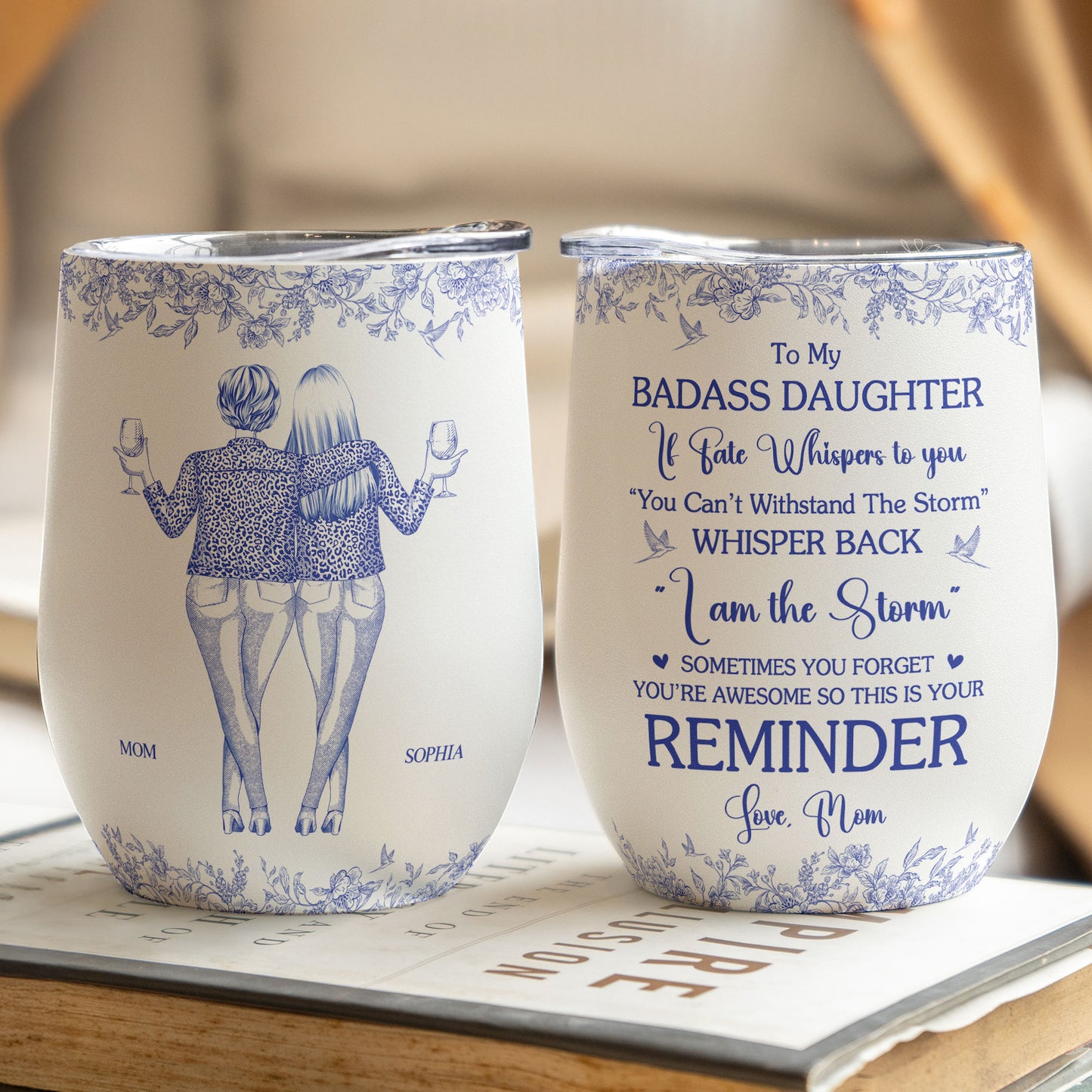 You're Awesome So This Is Your Reminder - Personalized Wine Tumbler