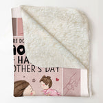 You're Doing Great Job Mommy - Personalized Blanket