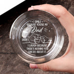 You're My Dad - Personalized Engraved Whiskey Glass