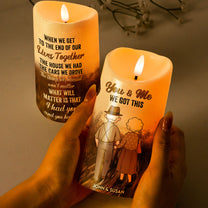 You're My Queen Forever - Personalized LED Candle