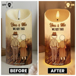 You're My Queen Forever - Personalized LED Candle