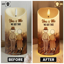 You're My Queen Forever - Personalized LED Candle