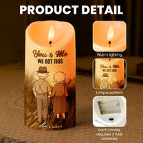 You're My Queen Forever - Personalized LED Candle