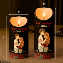 You're The Best Thing That Happened To Me - Personalized LED Candle