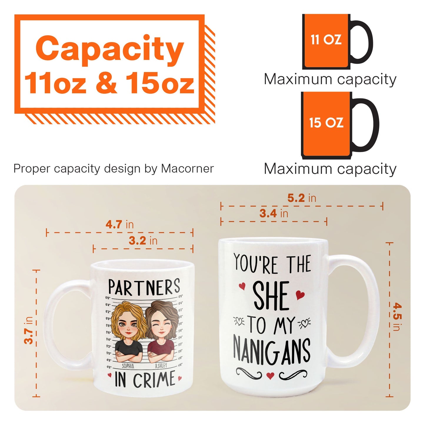 You're The "She" To My "Nanigans" - Personalized Mug