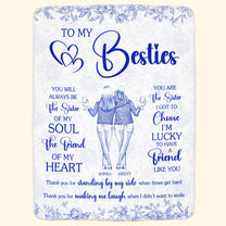 You're The Sister I Got To Choose - Personalized Blanket