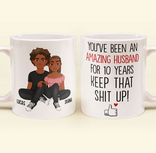 You've Been An Amazing Husband - Personalized Mug