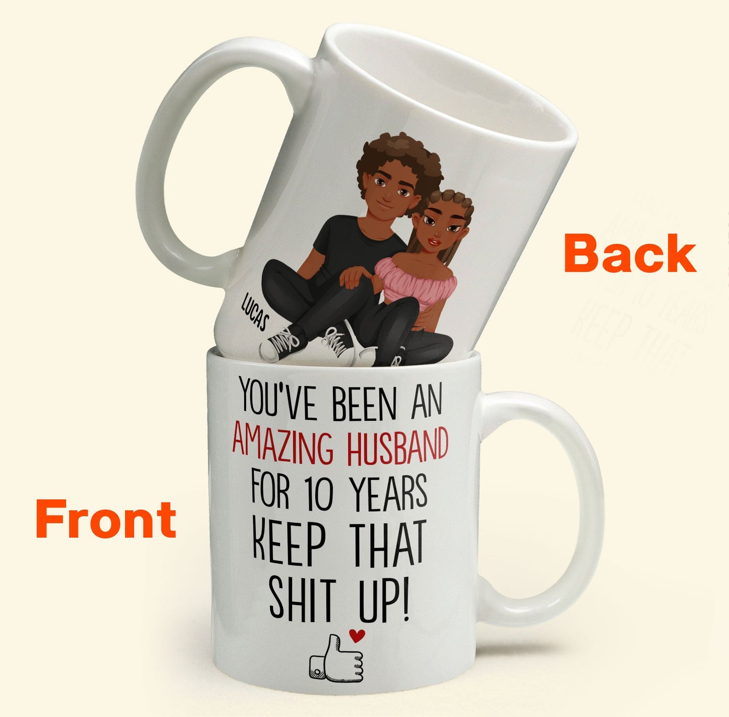 You've Been An Amazing Husband - Personalized Mug