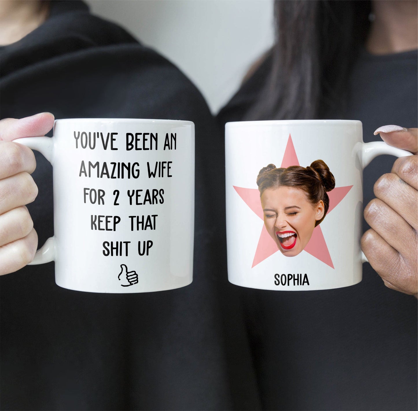 You've Been An Amazing Wife Funny Anniversary Gift - Personalized Photo Mug