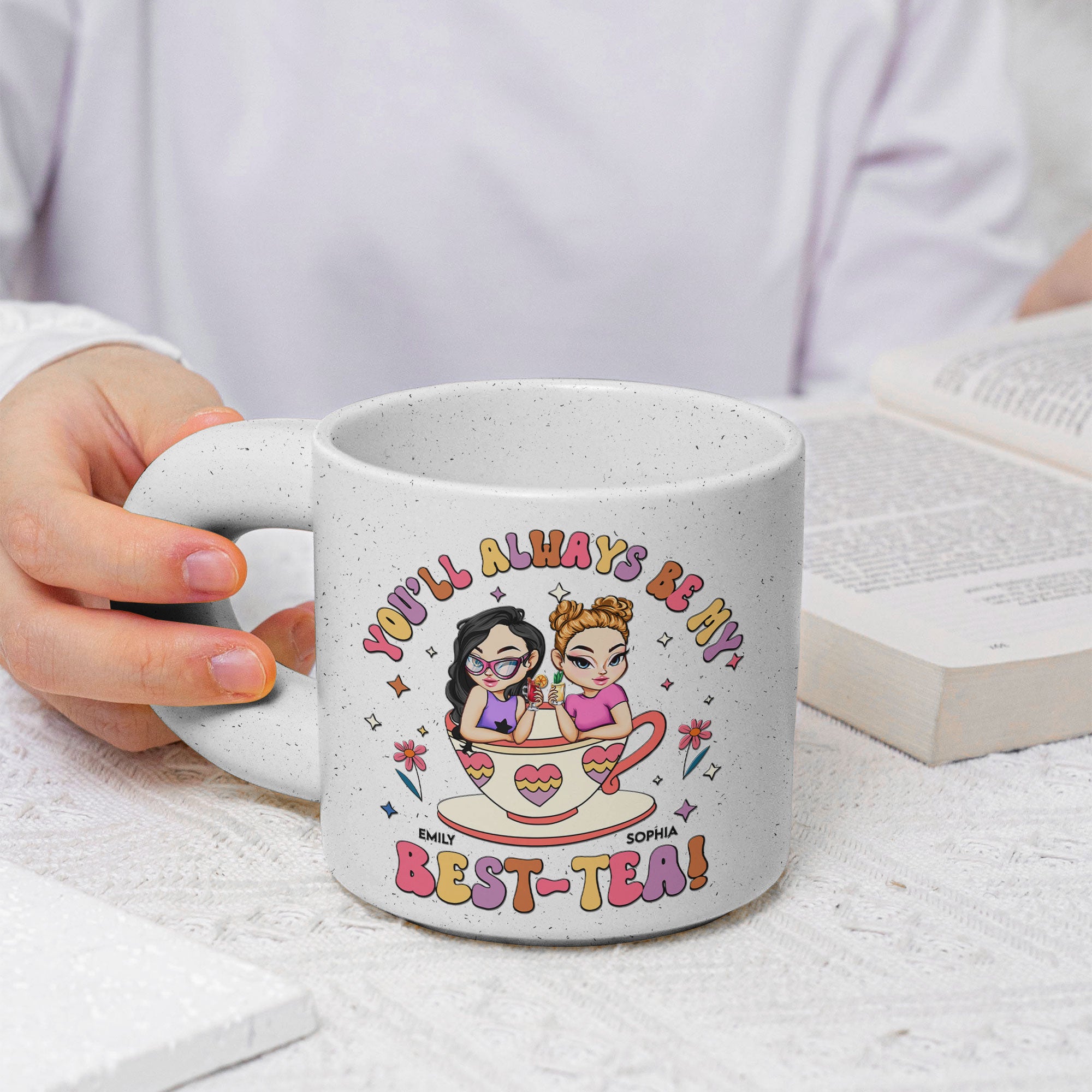 You'll Always Be My Best-Tea New Version - Personalized Chunky Mug