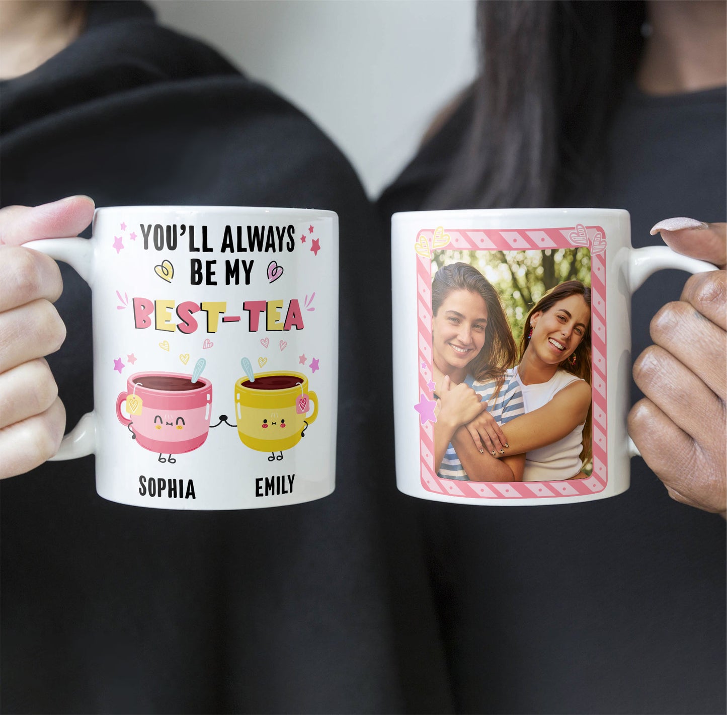 You'll Always Be My Best-Tea - Personalized Photo Mug