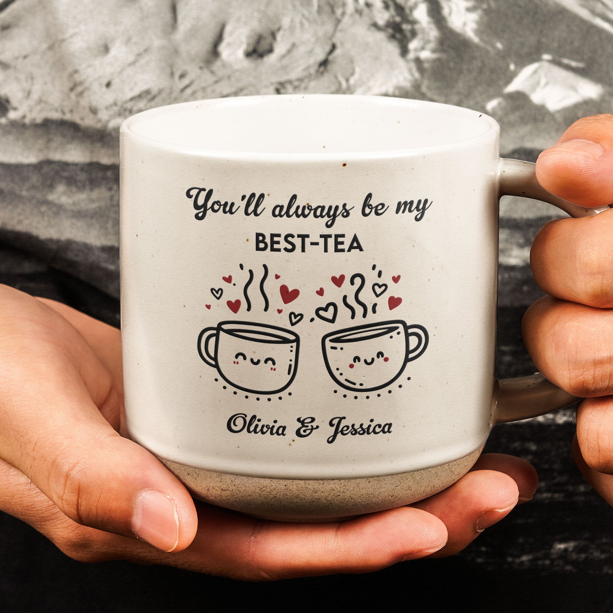 You'll Always Be My Best-Tea - Personalized Pottery Mug