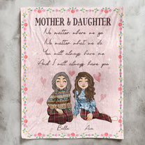 You'll Always Have Me, Daughter - Personalized Blanket