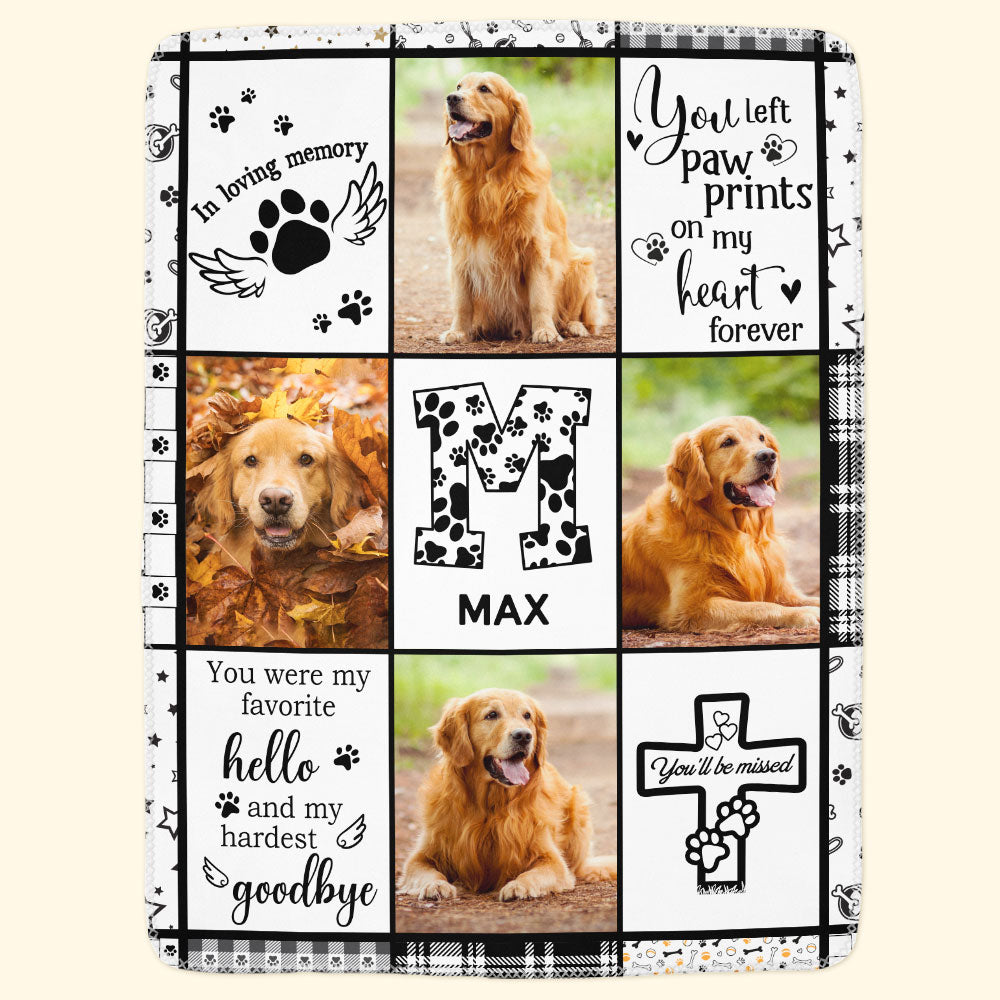 You'll Be Missed - Personalized Photo Blanket