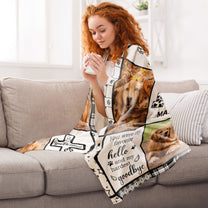 You'll Be Missed - Personalized Photo Blanket