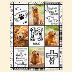 You'll Be Missed - Personalized Photo Blanket