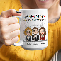 You're Dead To Us Funny Coworker Retirement - Personalized Mug