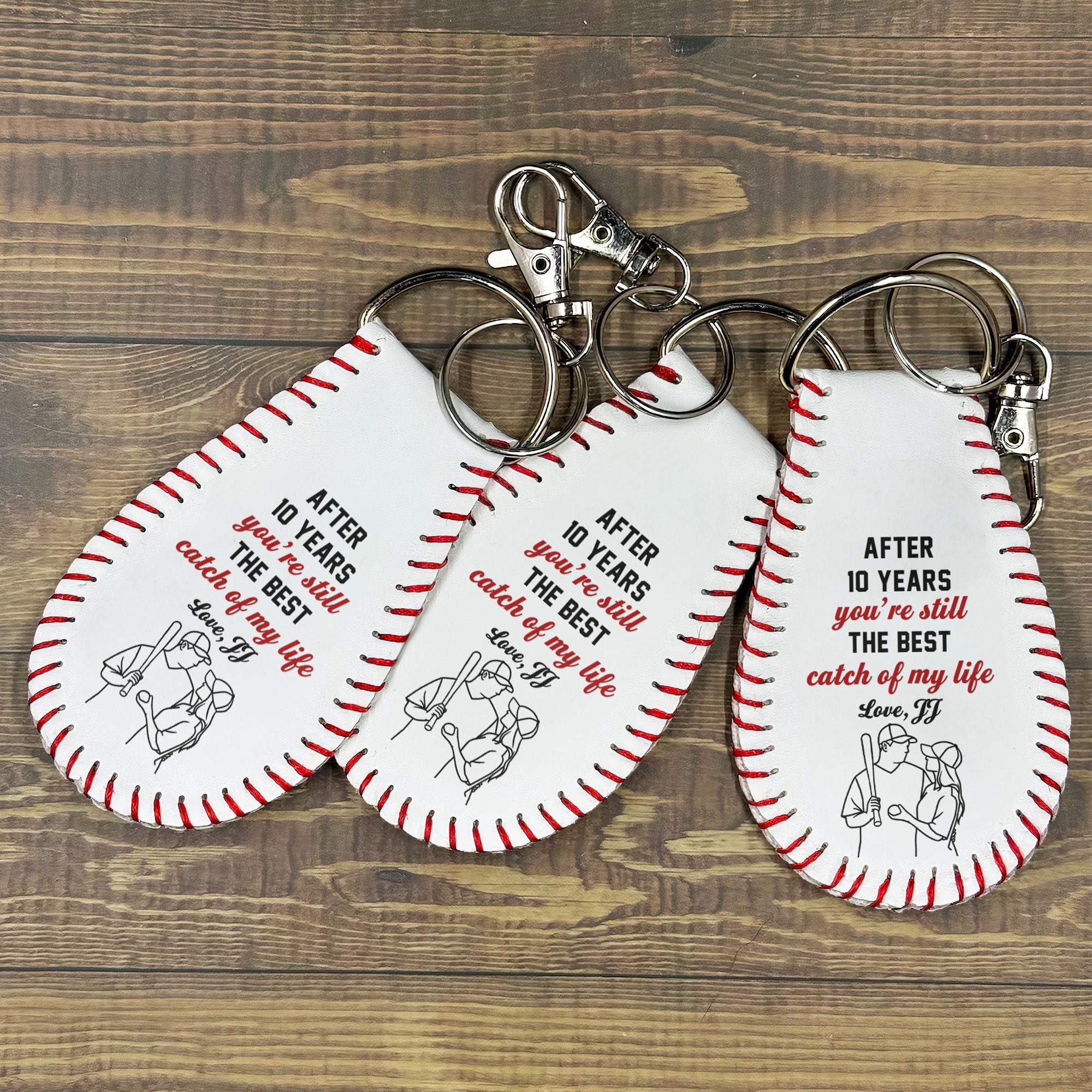 My best catch keychain baseball store