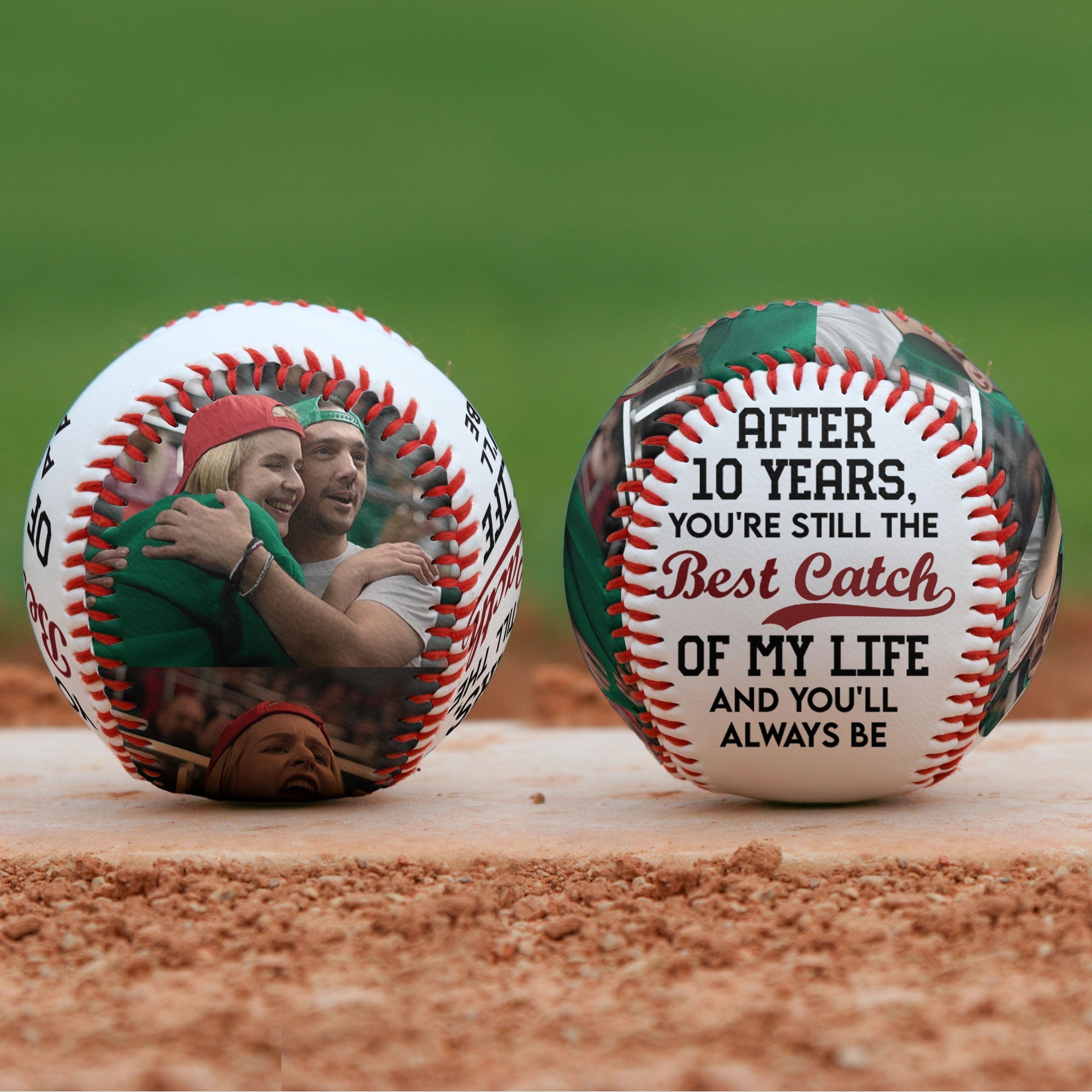 You're Still The Best Catch Of My Life - Personalized Photo Baseball ...