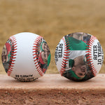 You're Still The Best Catch Of My Life - Personalized Photo Baseball