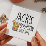 Your Drink Here - Personalized Ceramic Coaster