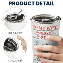 Your Last Everything I Love You Forever & Always - Personalized Tumbler Cup