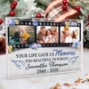 Your Life Gave Us Memories - Personalized Acrylic Plaque