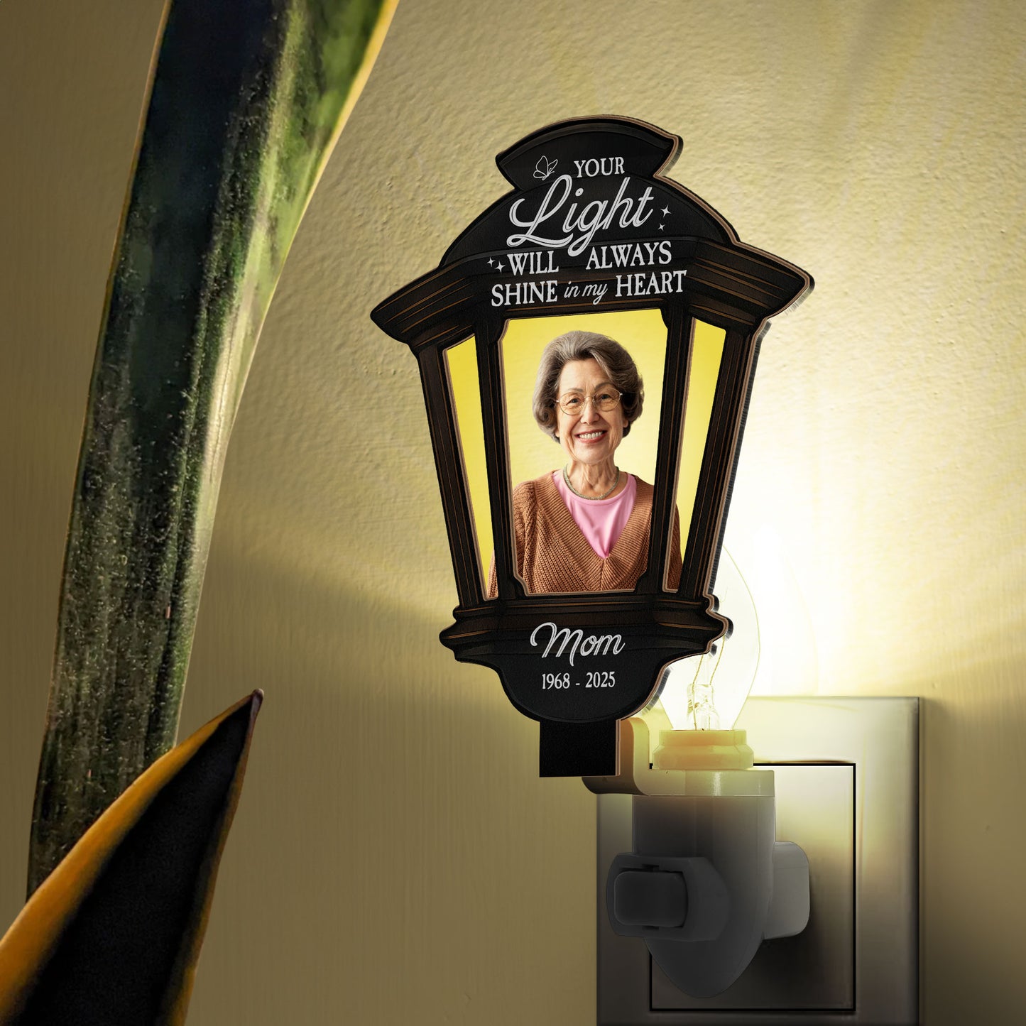 Your Light Always Shine - Personalized Photo Wood And Acrylic Night Light
