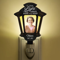 Your Light Always Shine - Personalized Photo Wood And Acrylic Night Light