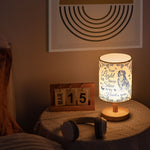 Your Light Will Always Shine In My Heart Dog Toile De Jouy - Personalized Fabric Lamp