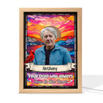 Your Light Will Always Shine In My Heart - Personalized Photo Frame Light Box - New Theme