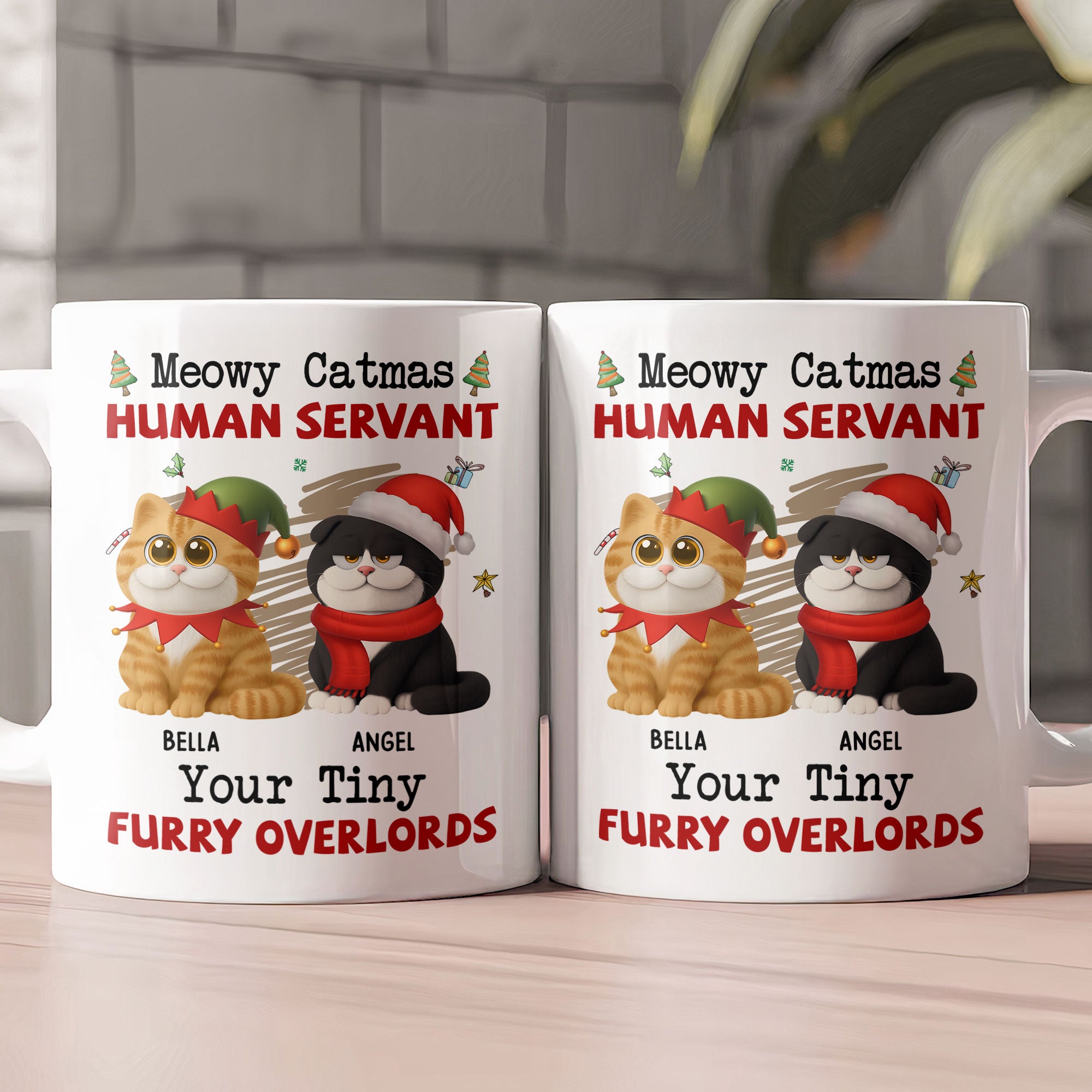 Your Tiny Furry Overlords - Personalized Mug