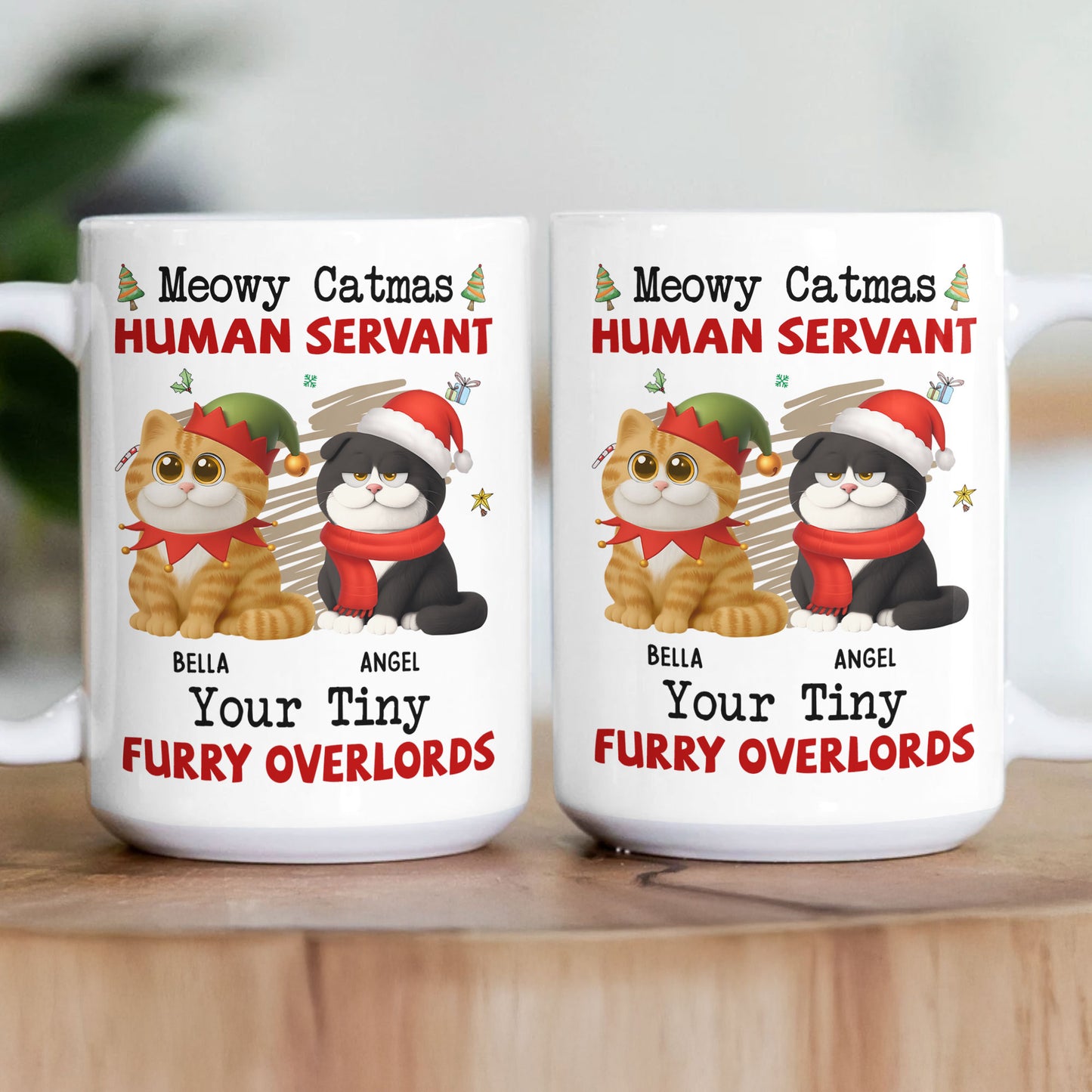 Your Tiny Furry Overlords - Personalized Mug