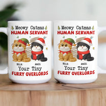Your Tiny Furry Overlords - Personalized Mug