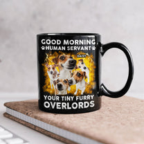 Your Tiny Furry Overlords - Personalized Photo Mug