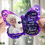 Your Wings Ready - Personalized Acrylic Suncatcher With Crystal Ball Prism
