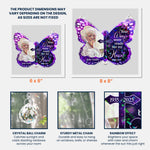 Your Wings Ready - Personalized Acrylic Suncatcher With Crystal Ball Prism