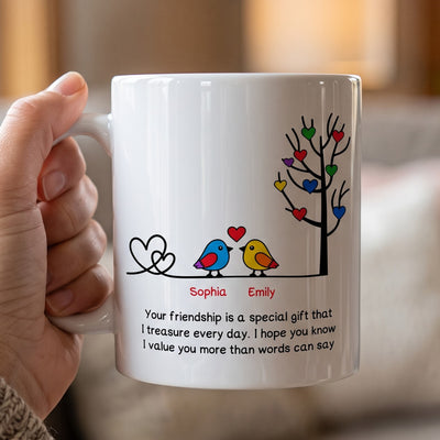 Your Friendship Is A Special Gift That - Personalized Mug
