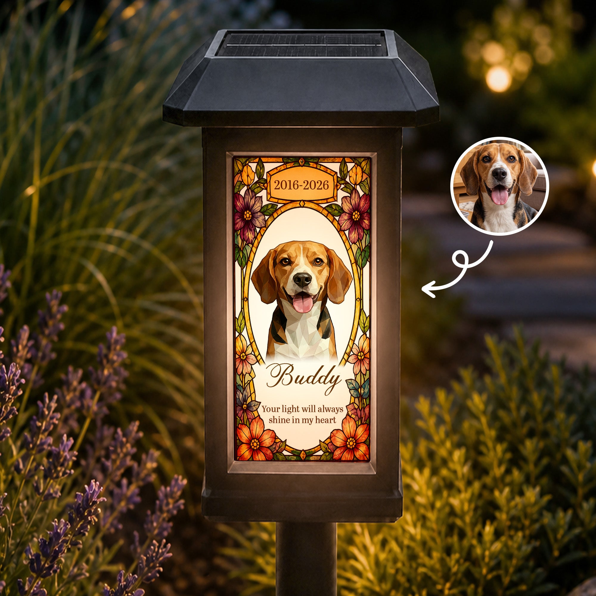 Your-Light-Will-Always-Shine-In-My-Heart-Loss-Of-Pet-Personalized-Solar-Garden-Light-1