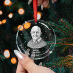 Your-Wings-Were-Ready-But-Our-Hearts-Were-Not-Photo-Sketch-Line-Art-Personalized-Ornament-2