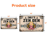 Zen Den - Personalized Metal Sign