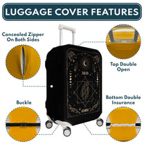 Zodiac Name - Personalized Luggage Cover