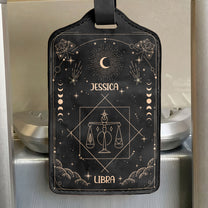 Zodiac Name - Personalized Luggage Tag